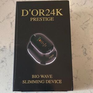D'OR24K Prestige Bio Wave Slimming Device - Black